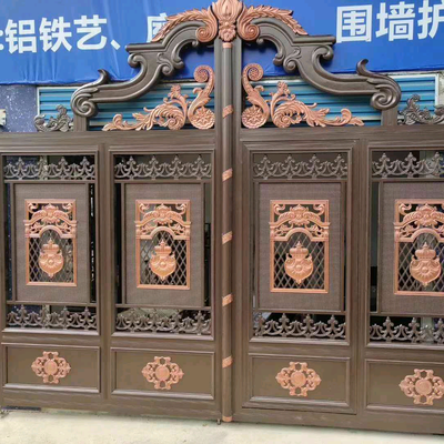 瀚海铁艺铝艺大门