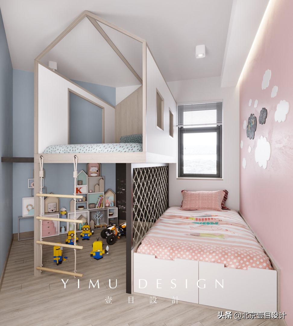 超好看的时尚儿童房装修效果图片_1