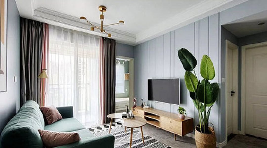 北欧混搭风，简简单单的生活装修效果图片_4