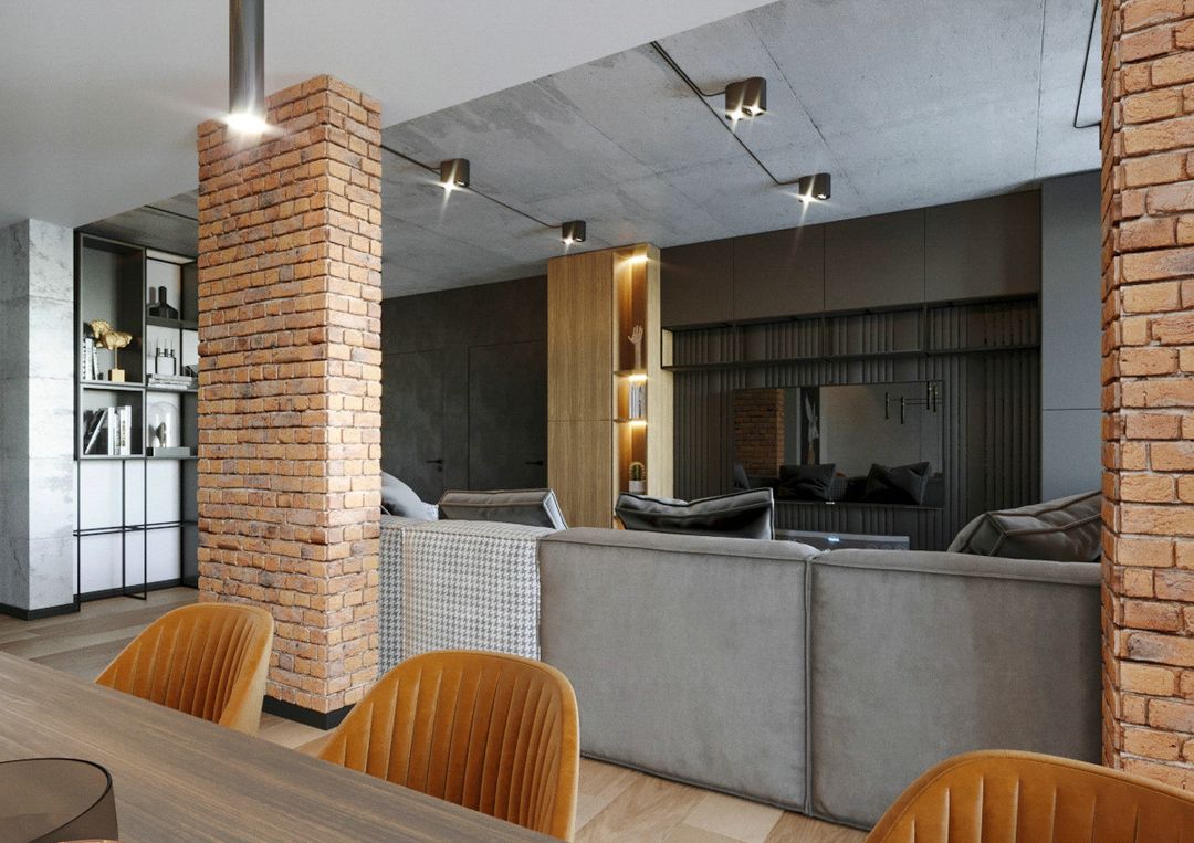 「家居设计」当极简主义邂逅工业风装修效果图片_16