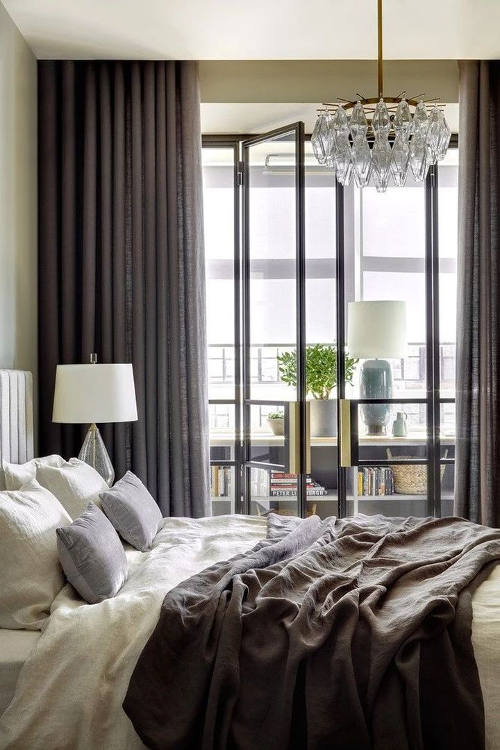 营造轻奢之美！88㎡高级灰风格气质公寓设计装修效果图片_19