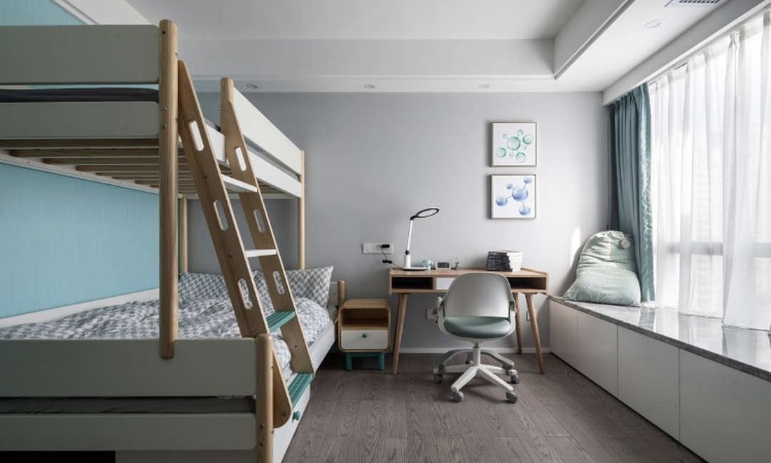 15个创意满满的儿童房设计，给宝贝一个有趣的小窝装修效果图片_13