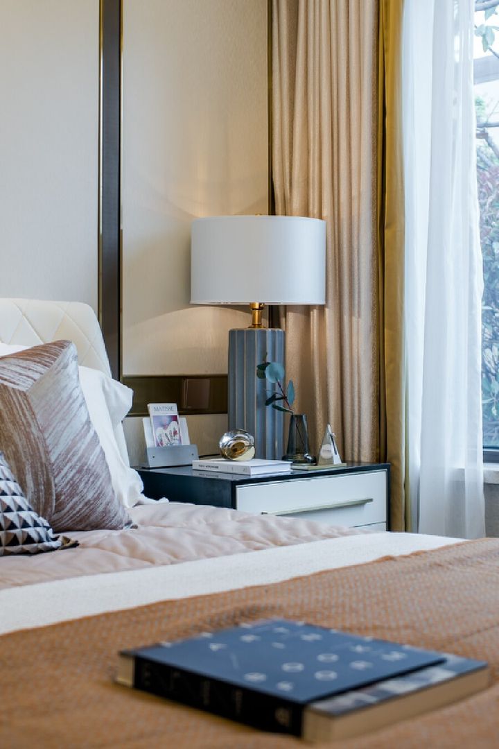 「家居设计」恰到好处的温柔轻奢，三户型品质美学家 | 圣易文装修效果图片_36