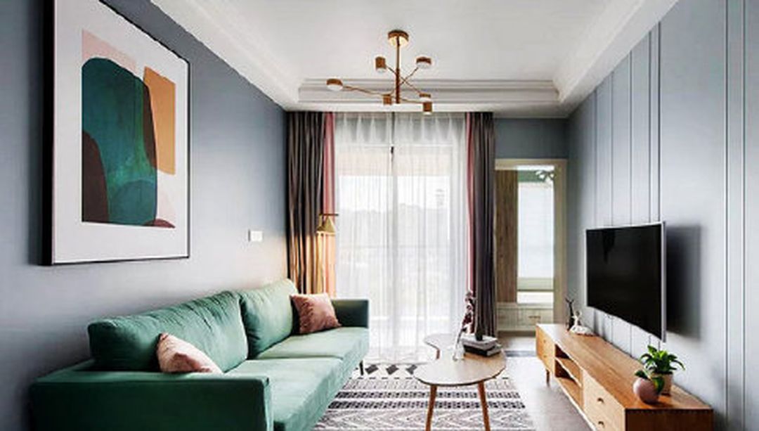 北欧混搭风，简简单单的生活装修效果图片_1