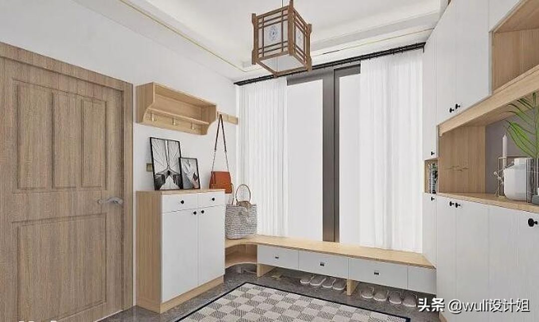 恕我直言，30个玄关设计总有一款适合你！装修效果图片_27
