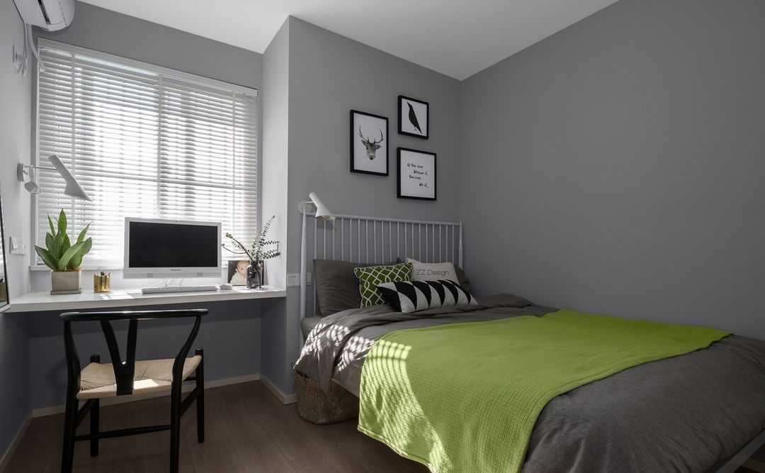 18张儿童房学习桌设计，孩子学习环境很重要装修效果图片_4