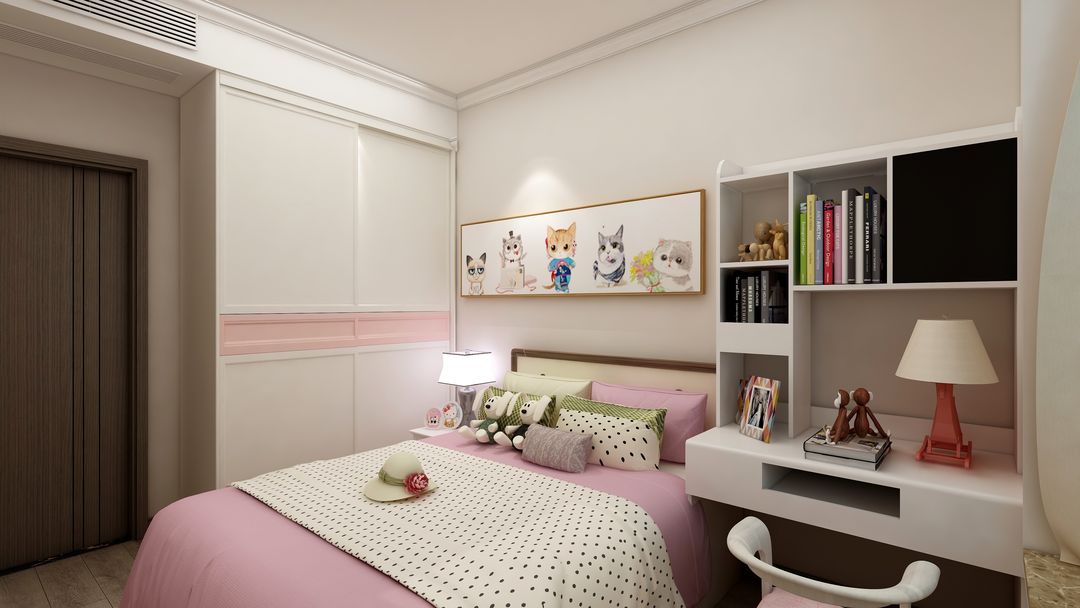 135 m² 新中式风格，四室两厅，半包6万，户型相似的可以参考装修效果图片_6