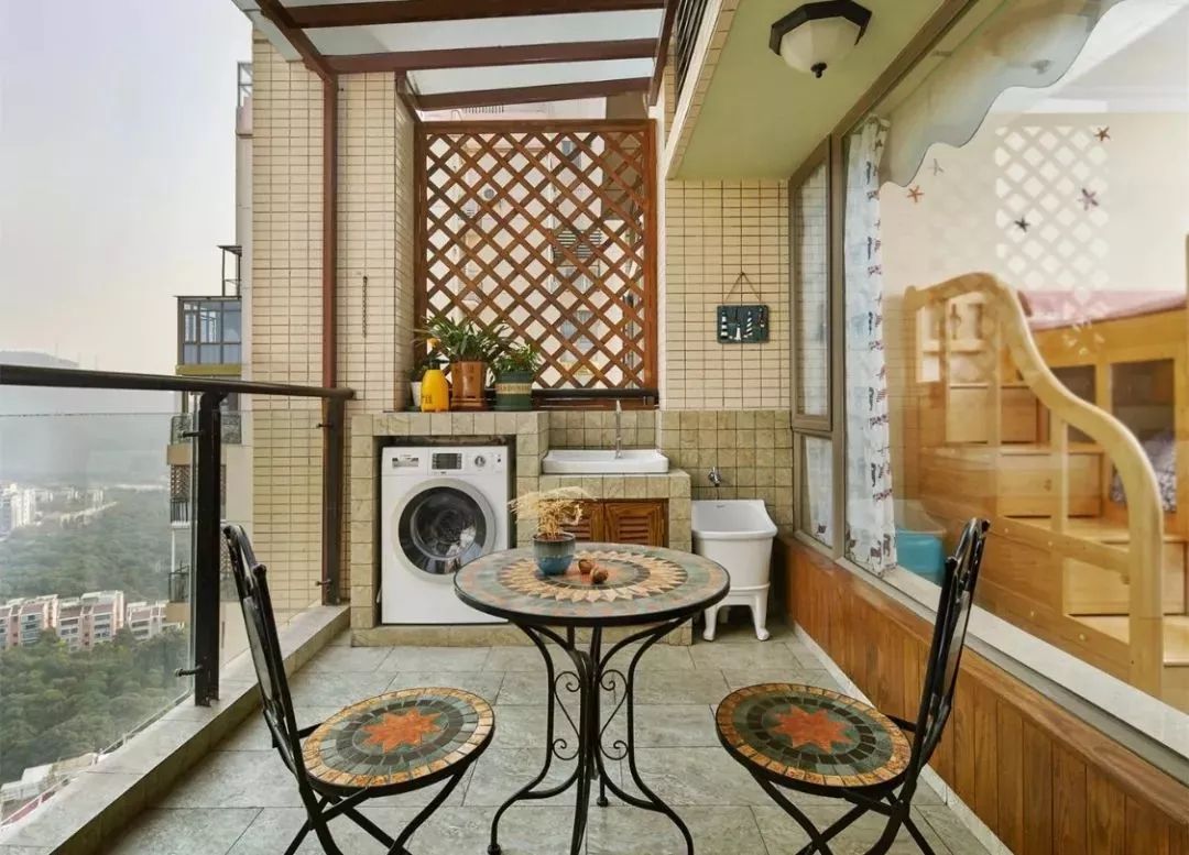 32张封闭式阳台设计，最全的参考收了备用装修效果图片_18