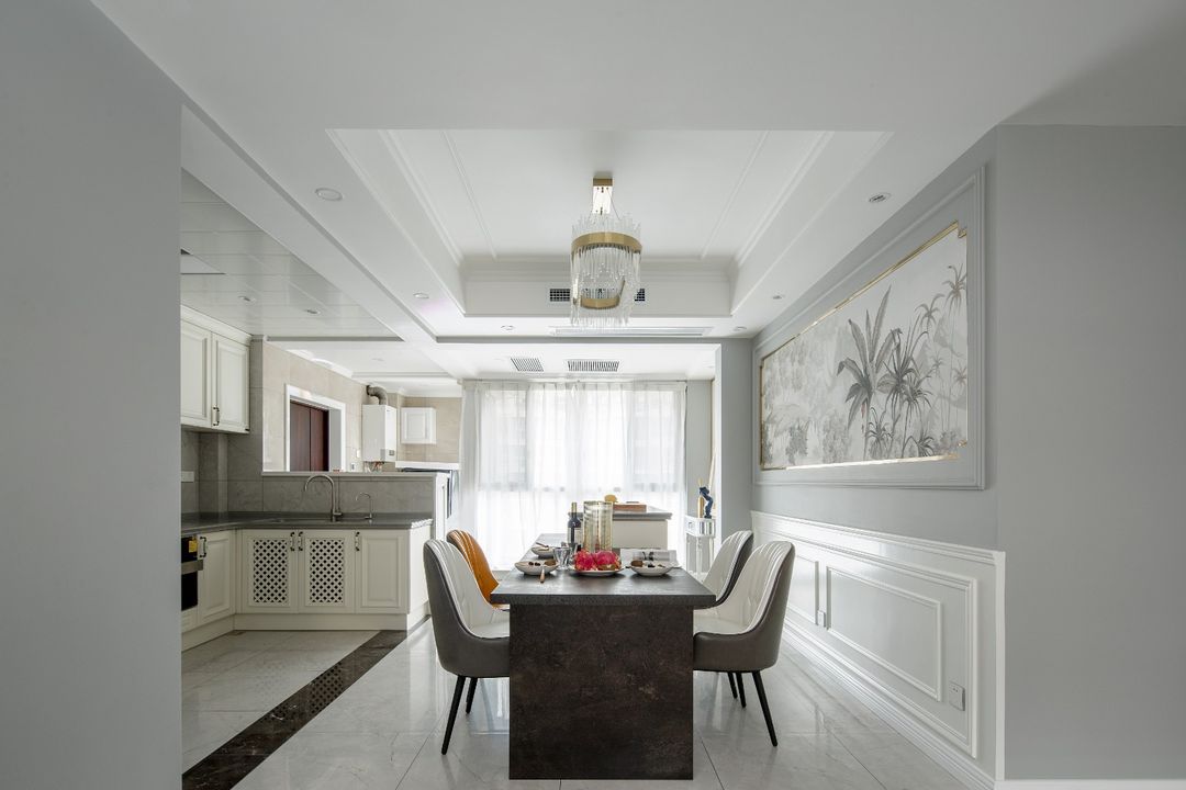 「家居设计」轻奢+现代风格，营造多元化空间 | 自贡名筑设计装修效果图片_4