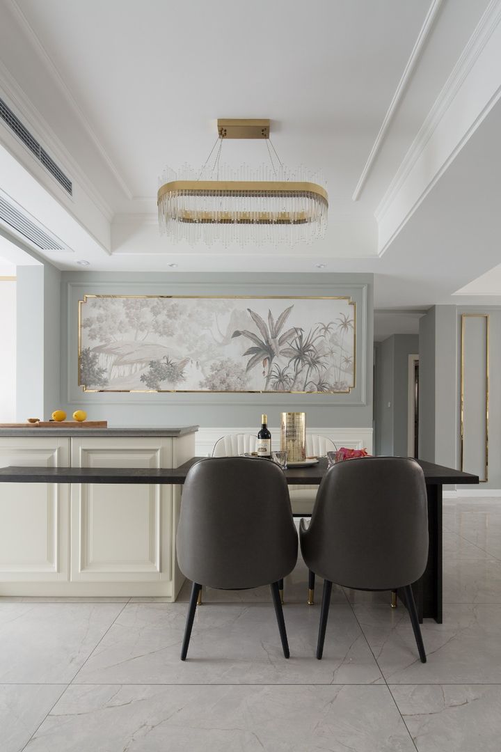 「家居设计」轻奢+现代风格，营造多元化空间 | 自贡名筑设计装修效果图片_17