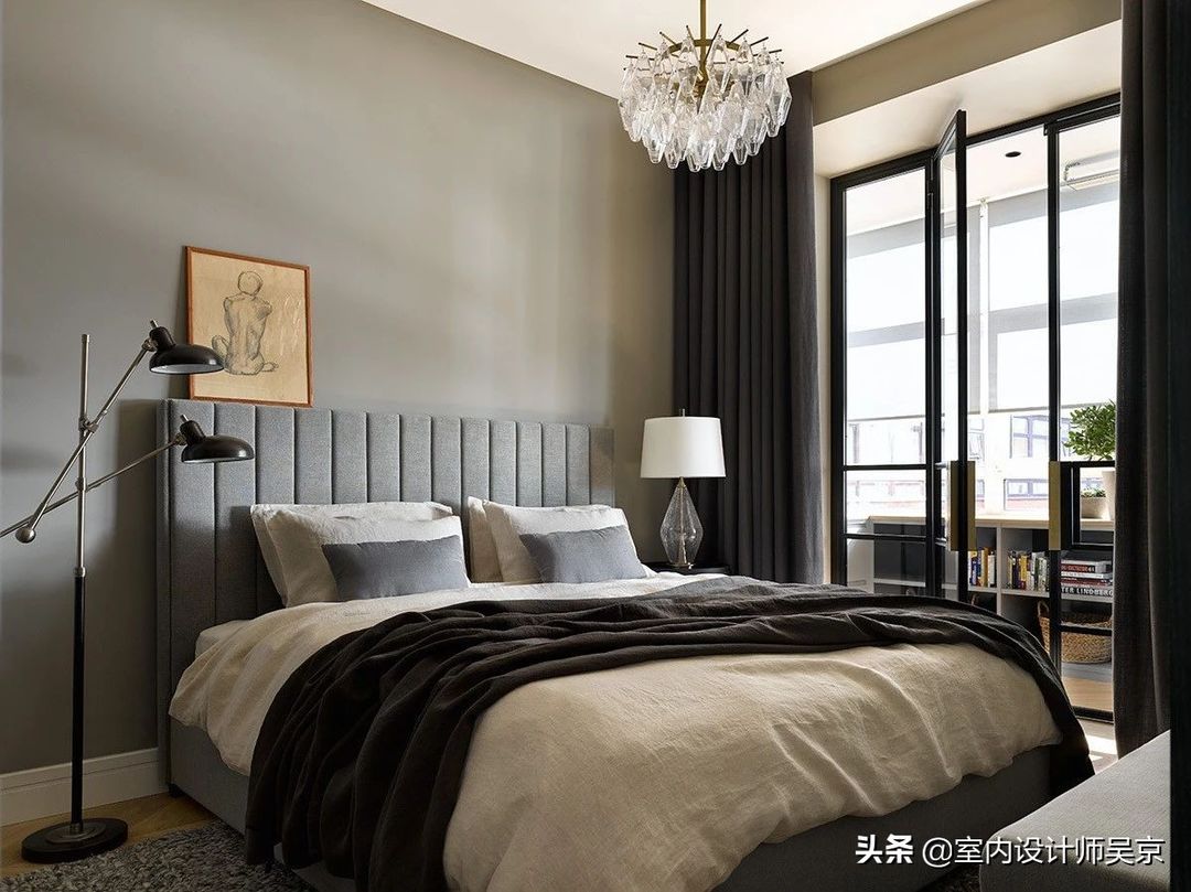 88㎡ 高级灰设计，营造轻奢之美装修效果图片_12