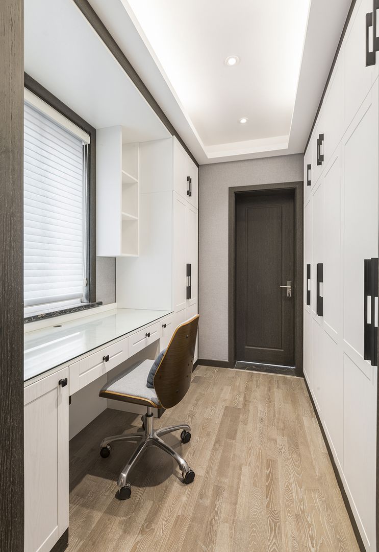 16张小户型适用的书房设计，可以参考装修效果图片_15