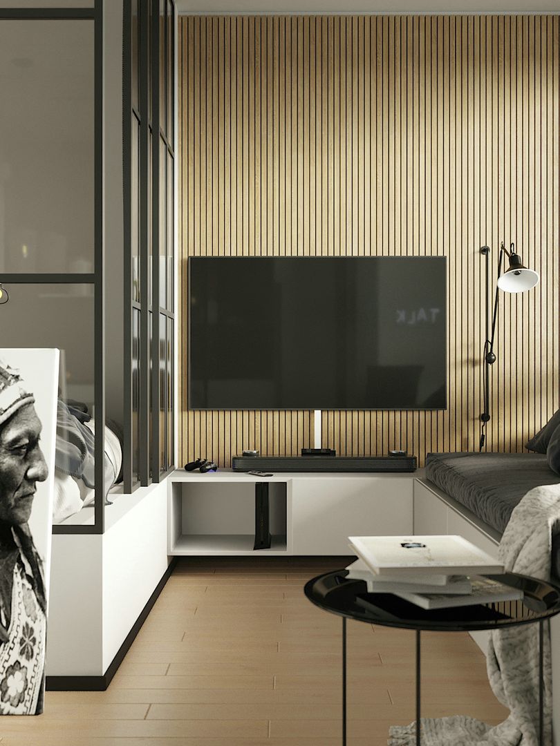 「家居设计」北欧风小公寓 - 一个人的生活也可以过的很精致装修效果图片_7