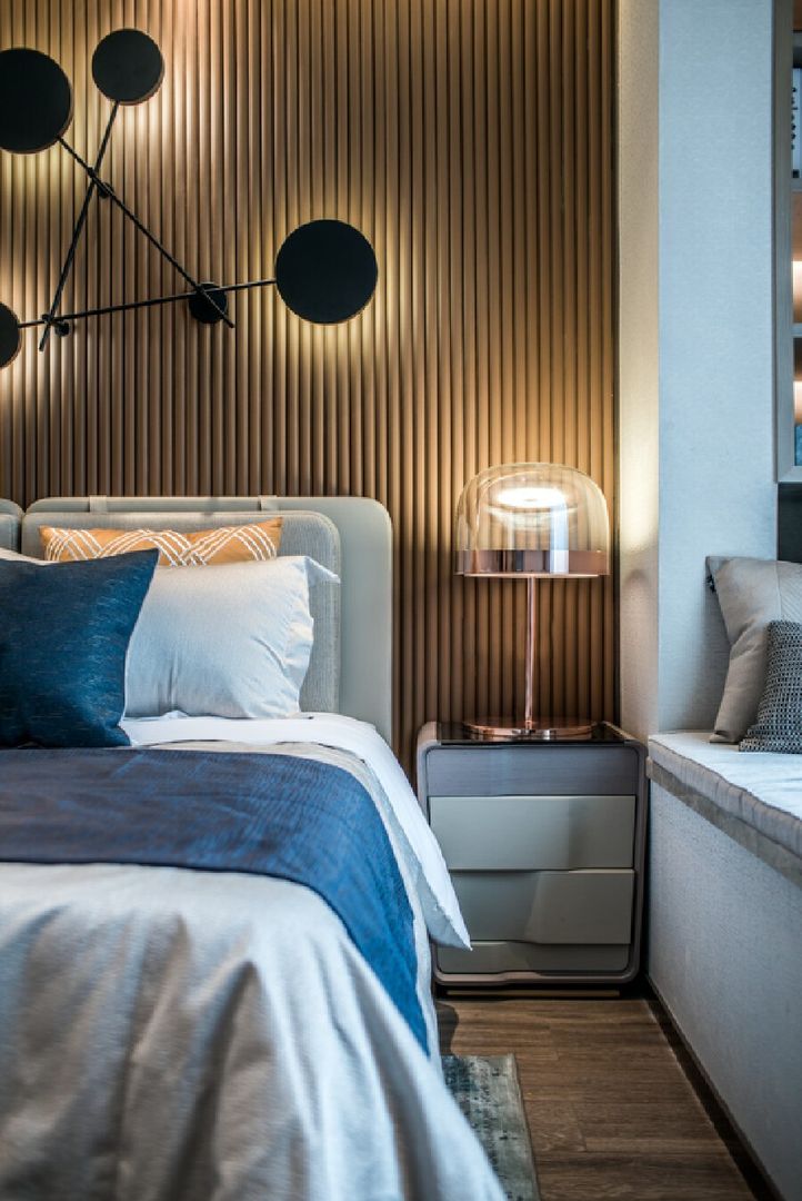 「家居设计」恰到好处的温柔轻奢，三户型品质美学家 | 圣易文装修效果图片_18