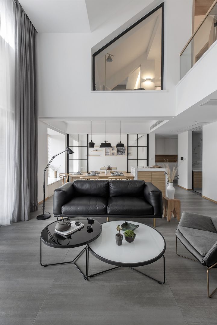 「家居设计」215㎡异形复式空间大改造「田·原」装修效果图片_17