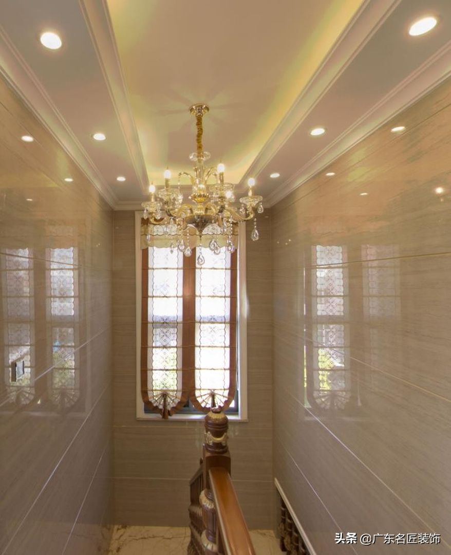 全景实拍568m²欧式奢华别墅，高端大气上档次的完美呈现装修效果图片_19