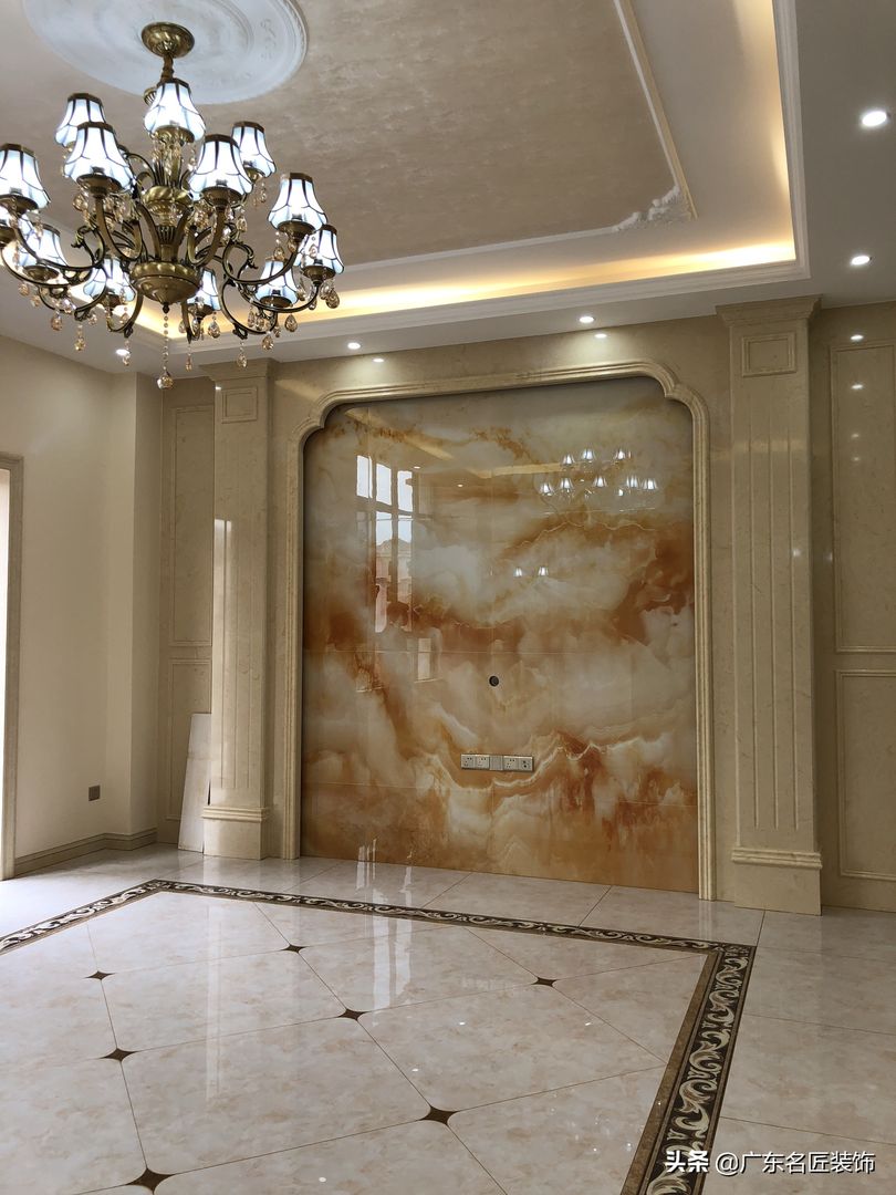 270m²欧式奢华别墅，百万级别全屋大理石筑造成功人士标配豪宅装修效果图片_5