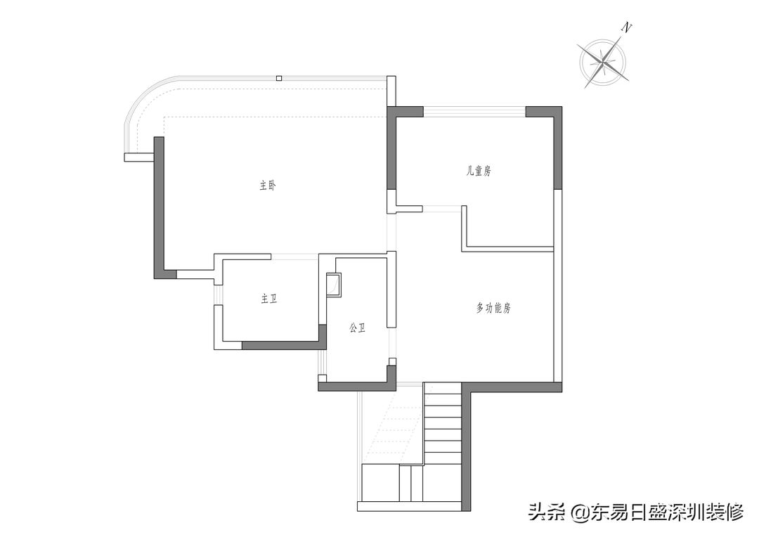 深圳金海华庭装修设计，现代简约风装修效果图片_5