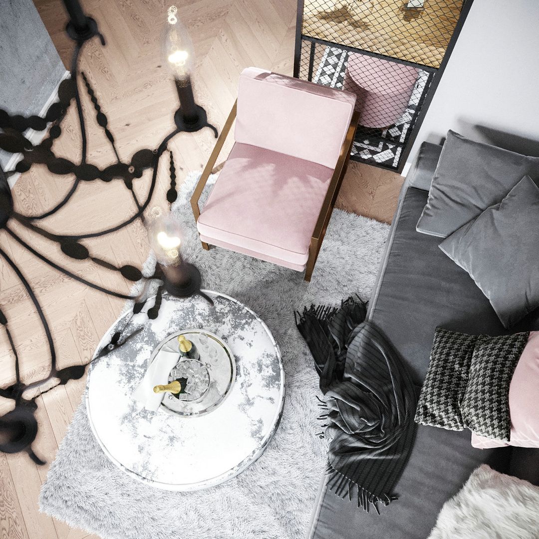 现代北欧设计，混搭也可以小清新装修效果图片_6