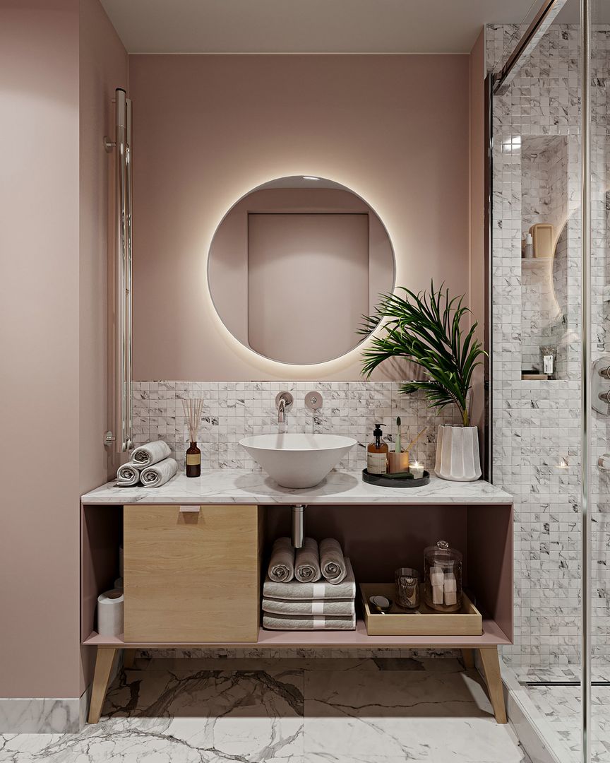 「家居设计」北欧橡皮粉LOFT设计装修效果图片_6