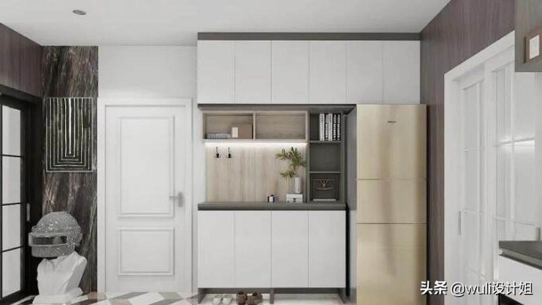 恕我直言，30个玄关设计总有一款适合你！装修效果图片_19