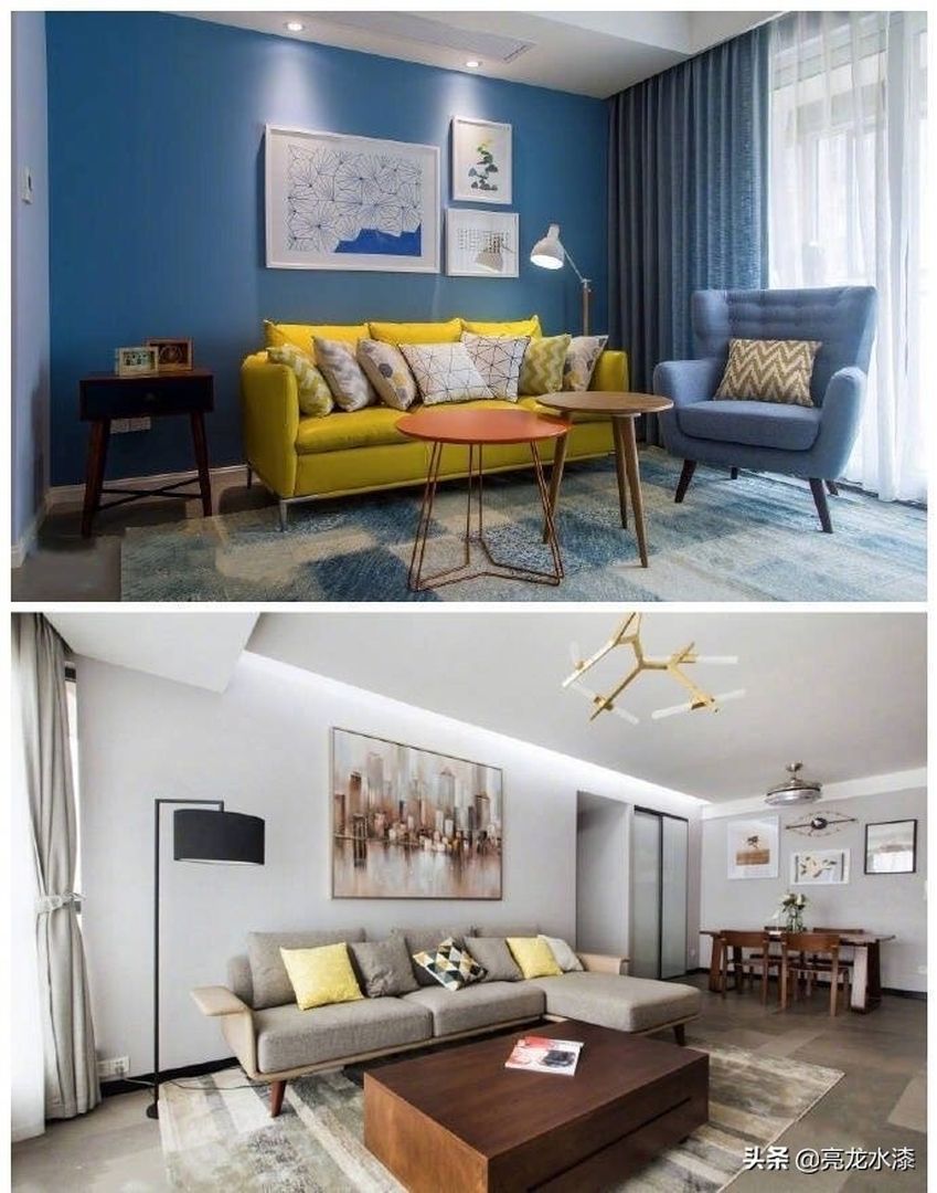 20款设计感超强的沙发背景墙，你最pick哪一款？装修效果图片_1