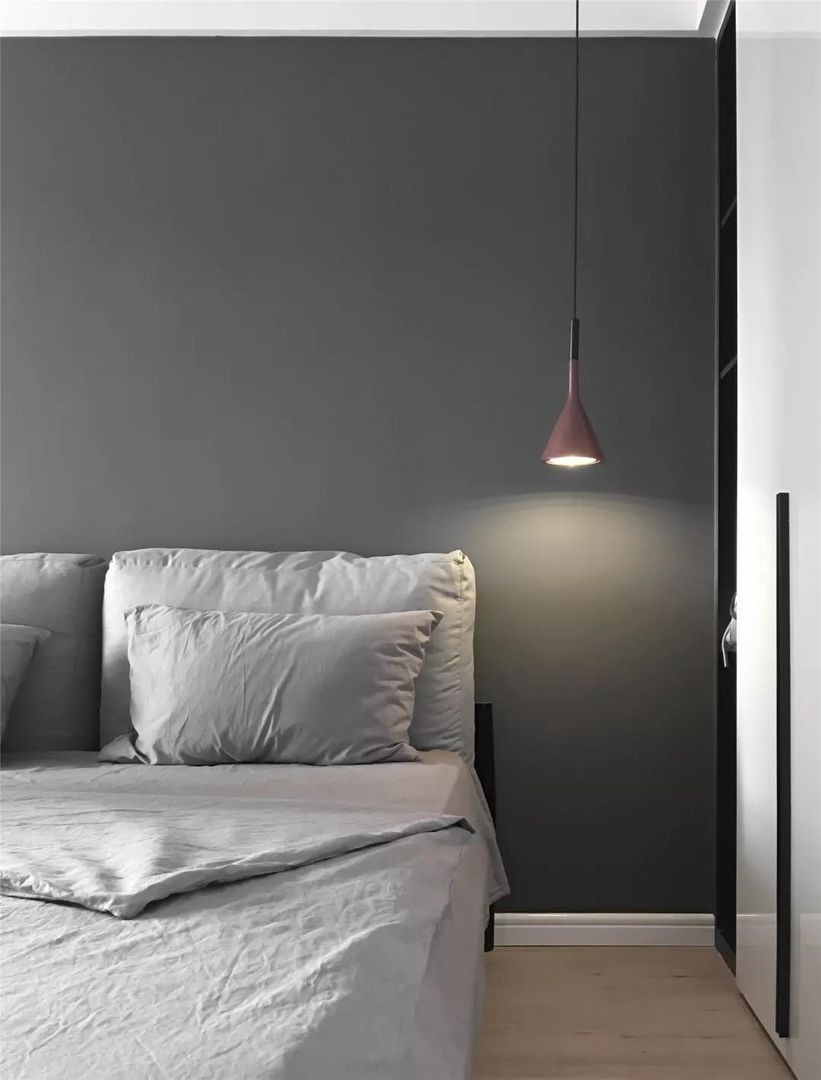 115㎡现代极简风，黑白灰冷色调，细节处理让这个家也不算很冷装修效果图片_11