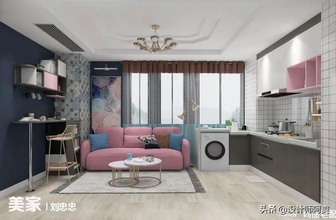 不会吧？你家客厅还在重复 沙发+电视+背景墙？这也太落伍了吧装修效果图片_18