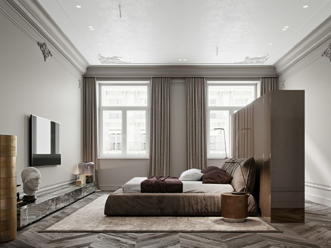 复古与现代并存的极致设计装修效果图片_8