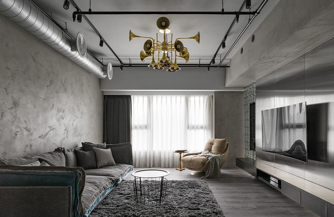 「家居设计」服装设计师的现代工业风住宅 | 浩室设计装修效果图片_7