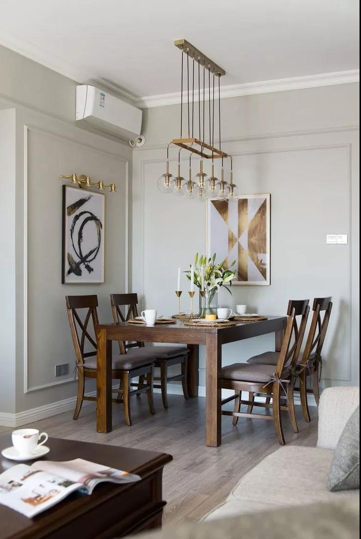 117㎡美式3居室，空间轻盈优雅装修效果图片_6