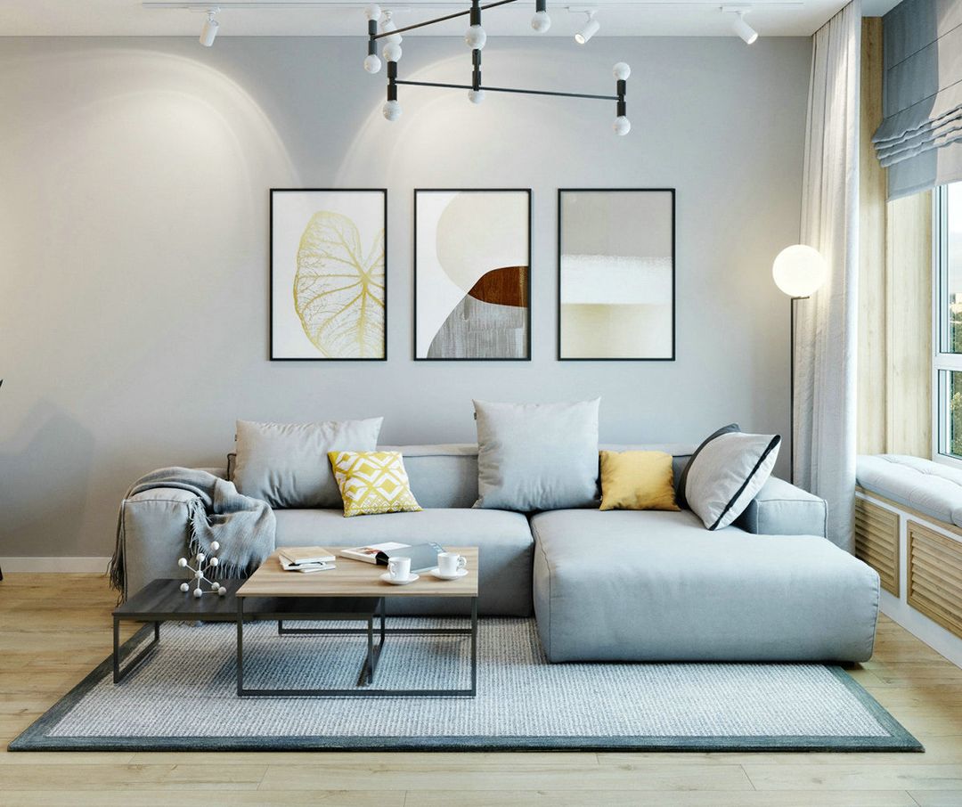 「家居设计」高级灰北欧风，源于自然用于生活装修效果图片_1