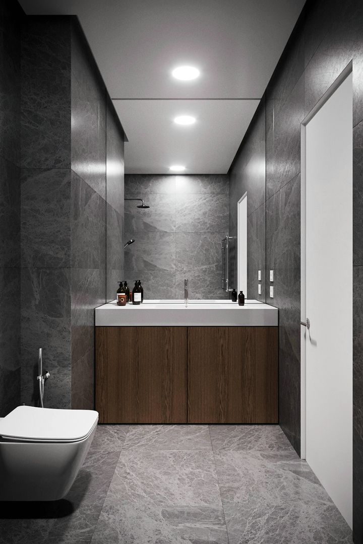 「家居设计」 俄罗斯工业风小户型公寓-室内设计装修效果图片_2