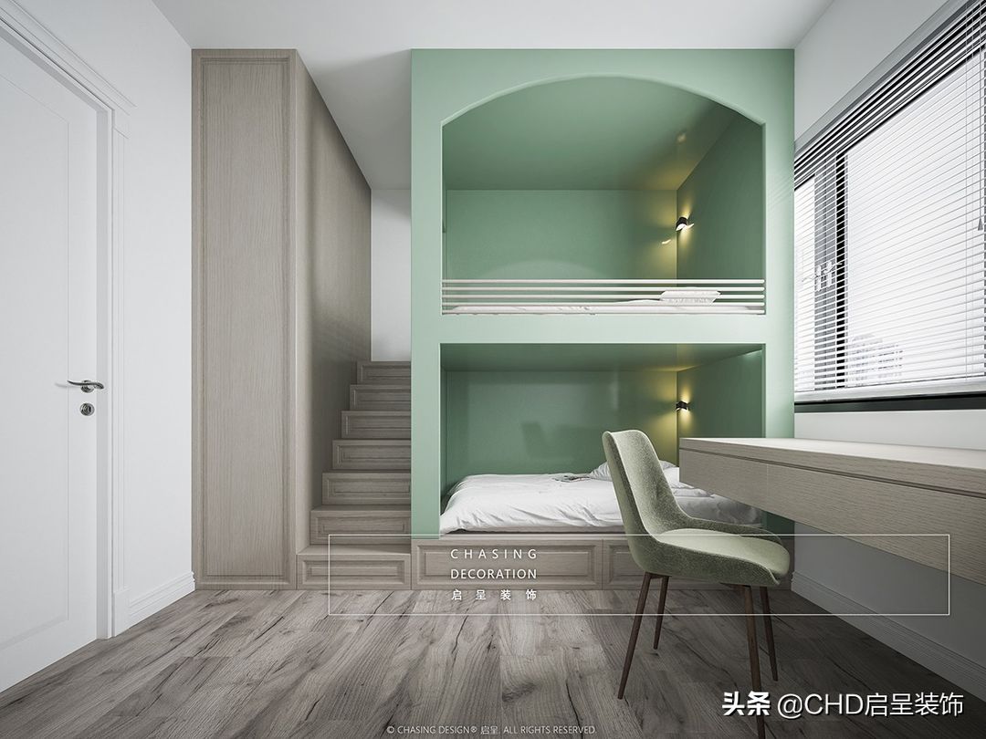 CHASING DESIGN 启呈 | 祈福·最近很流行的现代美式风格，超赞装修效果图片_5