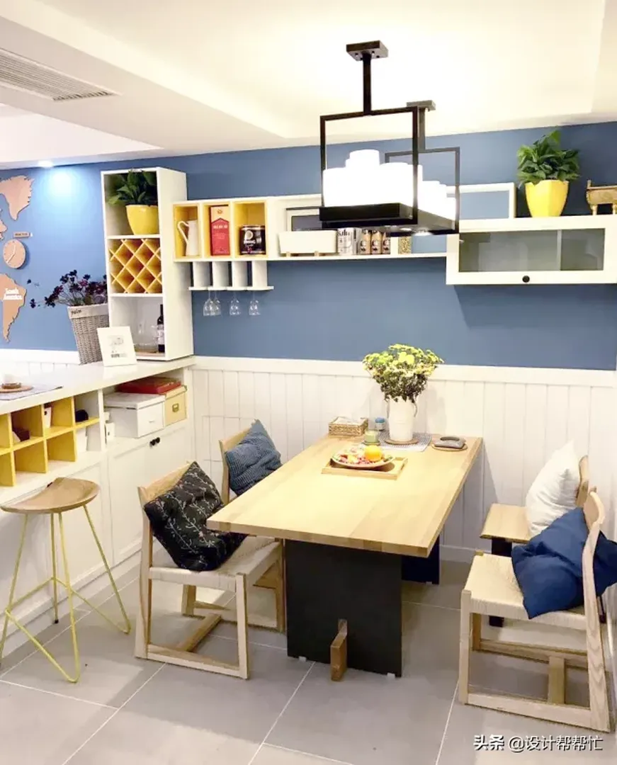 新房现代简约混搭风格，进门客餐厅成亮点，忍不住晒晒装修效果图片_4