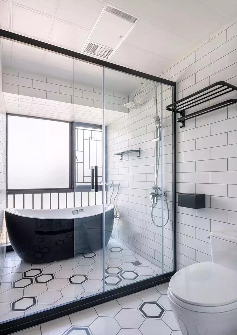 120㎡简约三居室，巧用靛蓝色，让这个家美的与众不同装修效果图片_9