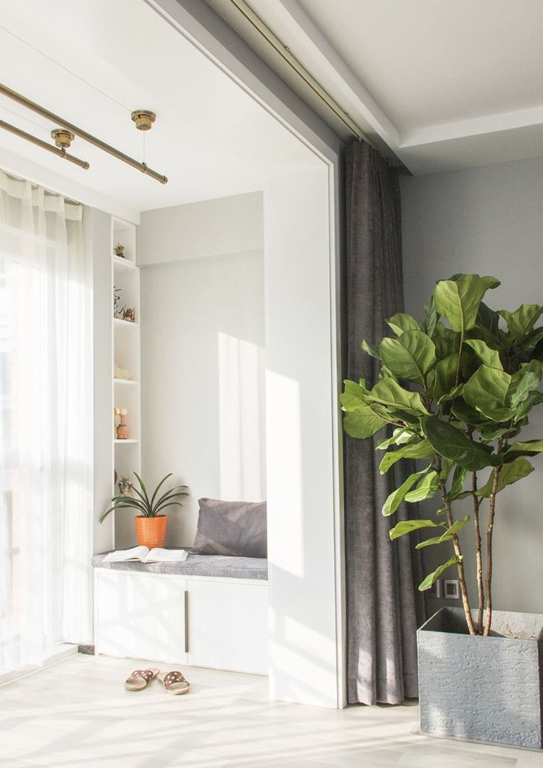 18张休闲阳台设计，高颜值的阳台，让你家成为别人羡慕的样子装修效果图片_1