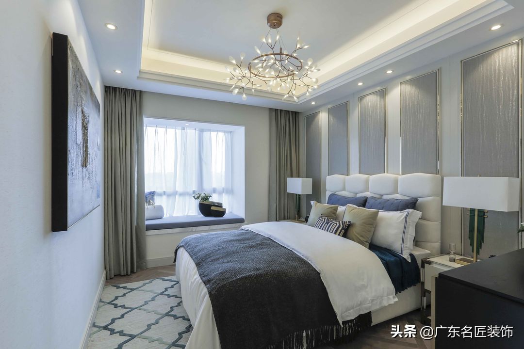 135m²欧式轻奢靓家，给你浪漫巴黎般的舒适生活装修效果图片_13