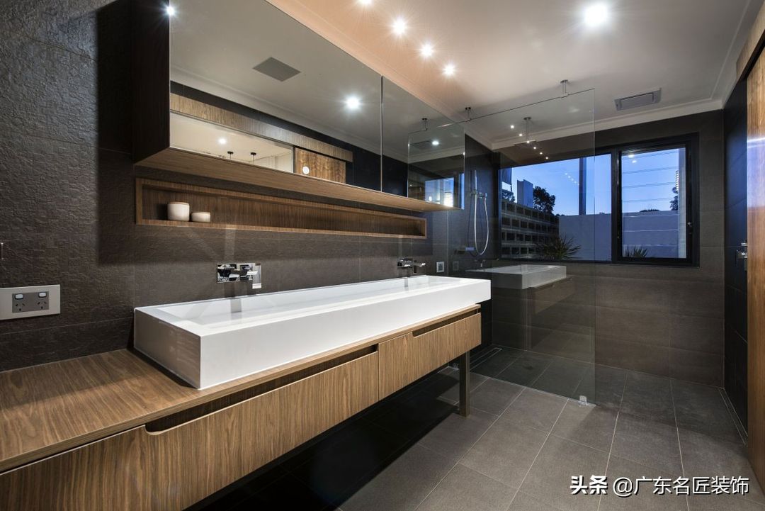 428m²清新北欧风格别墅，客厅与花园相连不能再美了装修效果图片_11