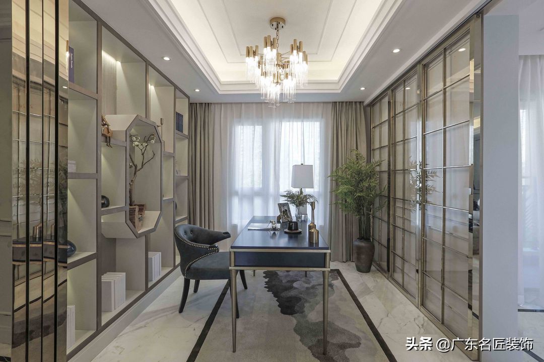 135m²欧式轻奢靓家，给你浪漫巴黎般的舒适生活装修效果图片_12