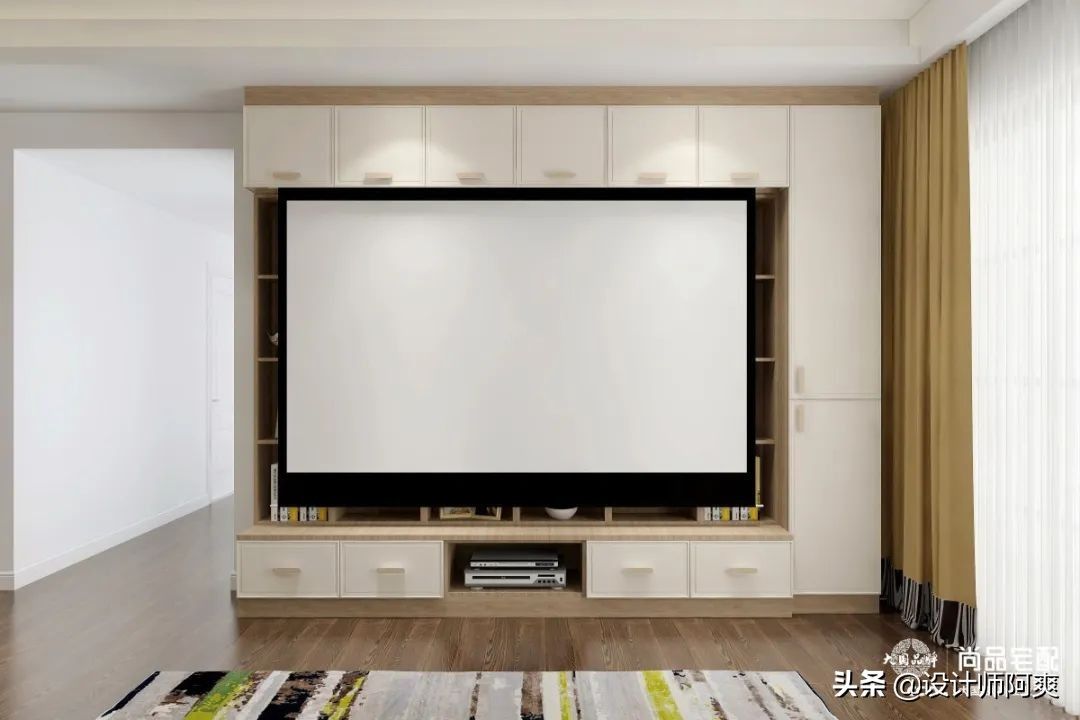 不会吧？你家客厅还在重复 沙发+电视+背景墙？这也太落伍了吧装修效果图片_16