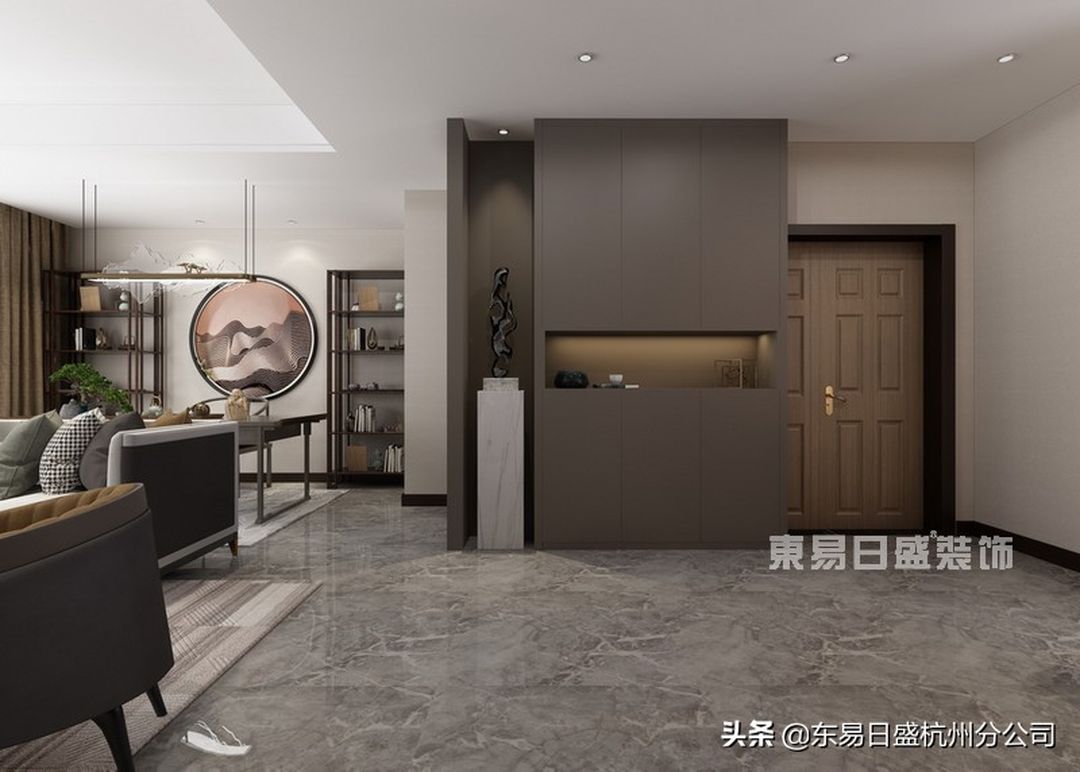 177平现代轻奢风四室两厅，华丽舒适，优雅情趣装修效果图片_1