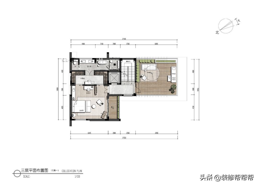 510㎡温泉城别墅,向美而生，惬意人居装修效果图片_38