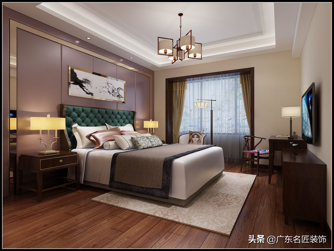 356m²新中式豪宅，盛世门庭，古典的低调与奢华装修效果图片_14