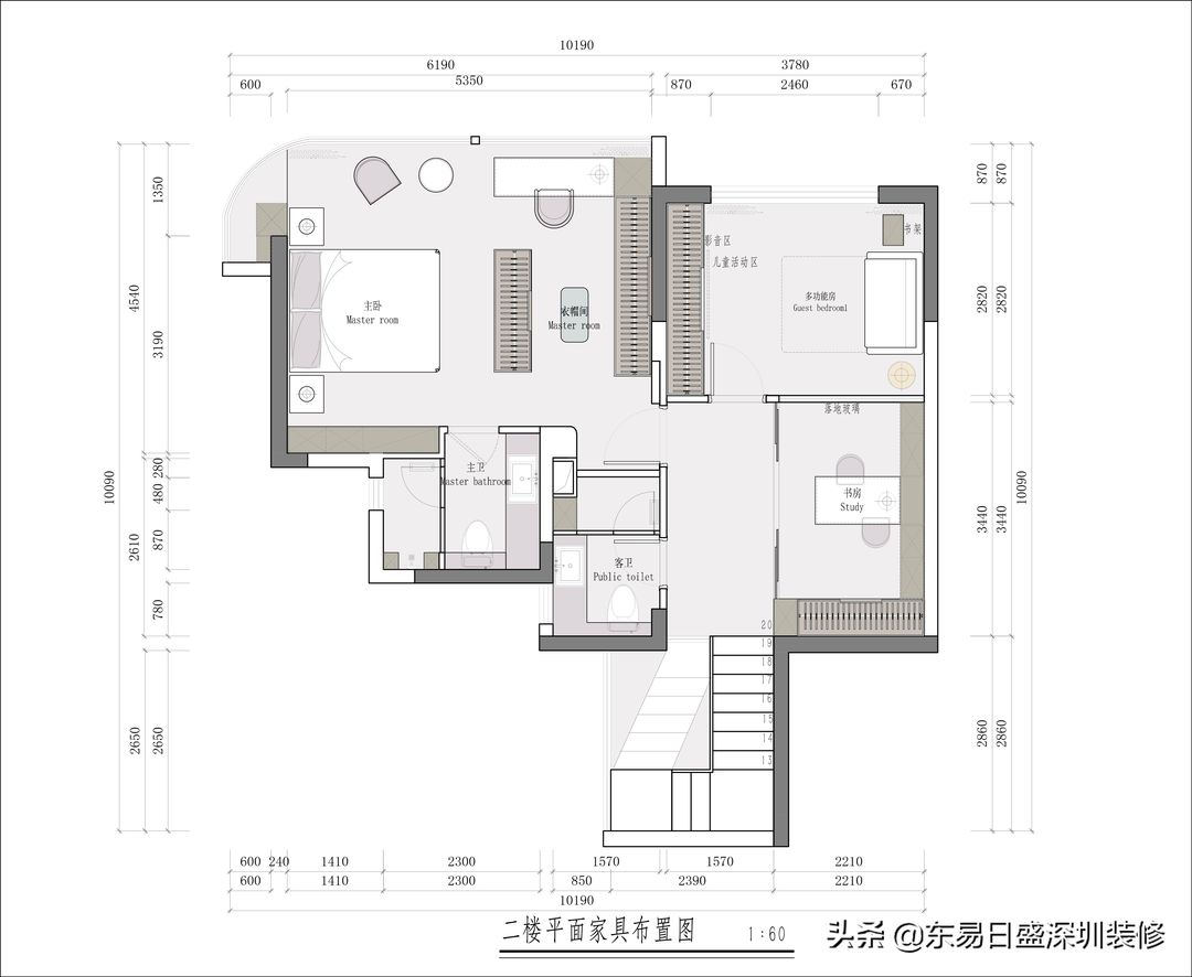 深圳金海华庭装修设计，现代简约风装修效果图片_2