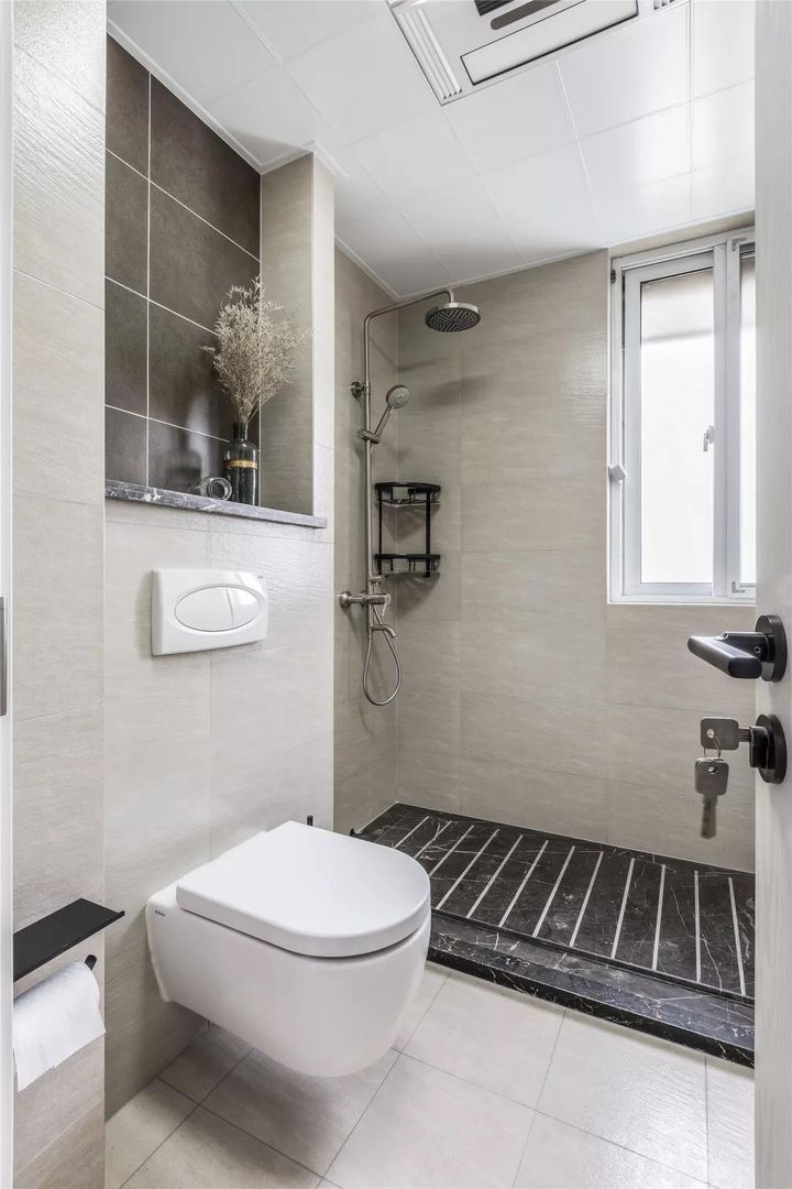 115㎡现代极简风，黑白灰冷色调，细节处理让这个家也不算很冷装修效果图片_15