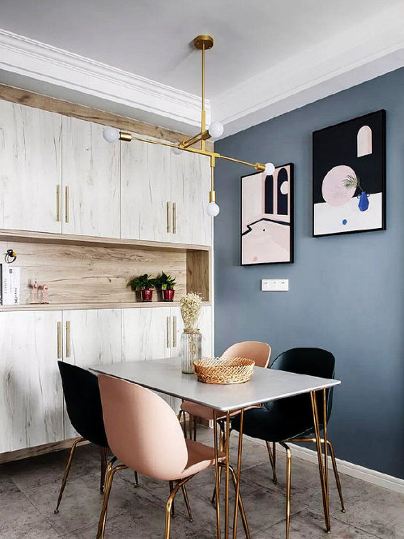 北欧混搭风，简简单单的生活装修效果图片_3