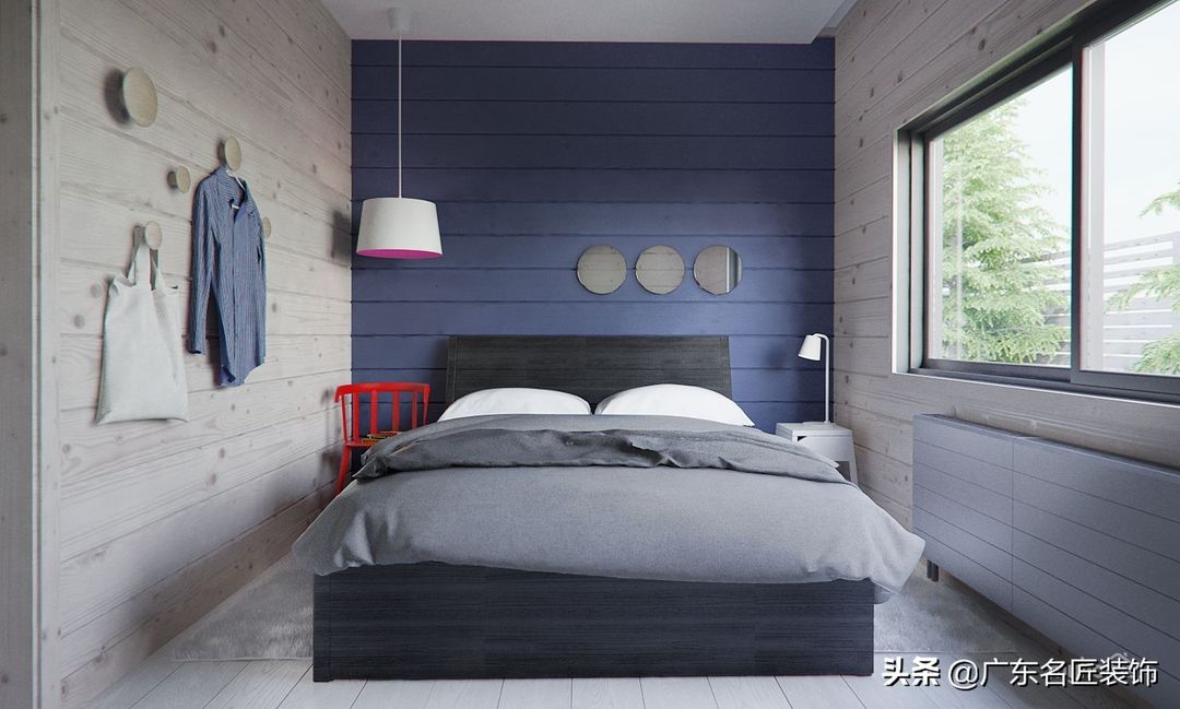 312m²简约风别墅，都是美好生活应该有的色彩装修效果图片_12