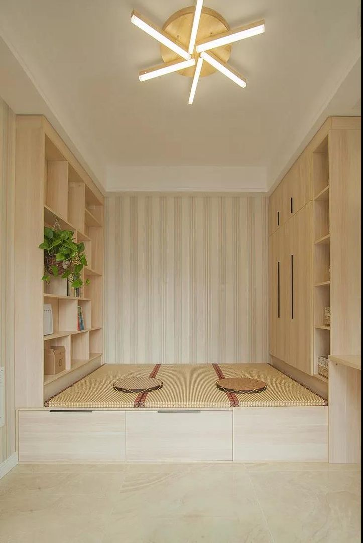 家装小课堂｜灵活百变的榻榻米，拯救你的不开心装修效果图片_14