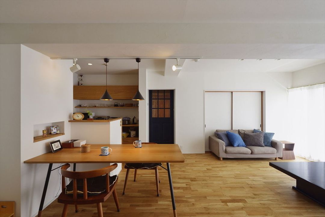 97㎡日式原木空间，质朴清雅装修效果图片_2